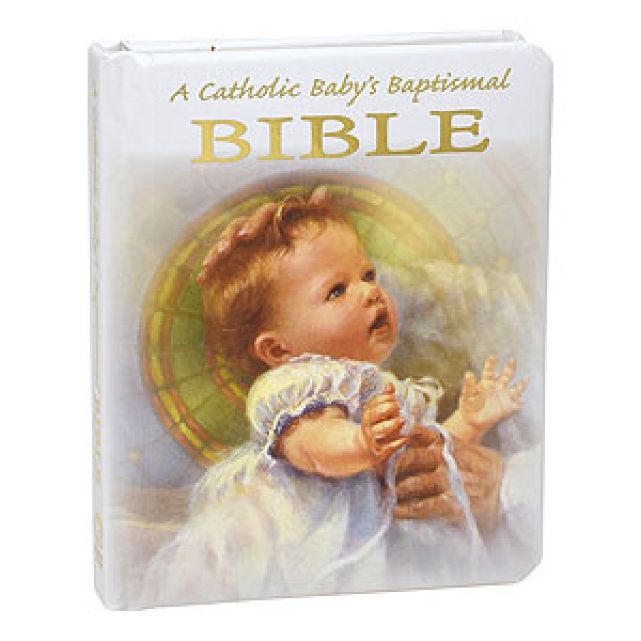 CATHOLIC BABYS BAPTISMAL BIBLE