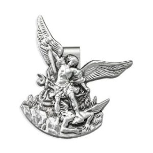 V-5330 Saint Michael Auto Visor Clip