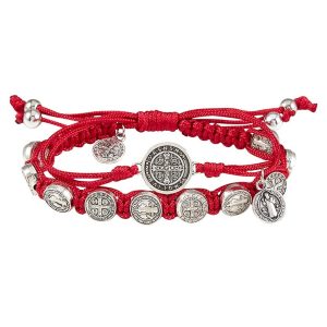 G4454 St. Benedict Double Strand Macrame