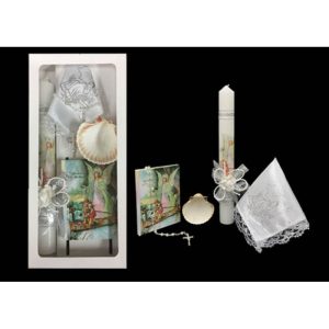 SB5000SN-P BAPTISM GIFT SET SPANISH NEUTRAL