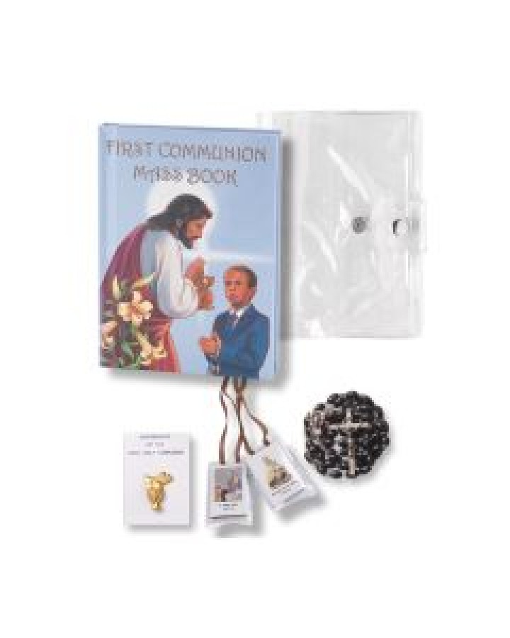 5664 5pc. Boys First Communion Set