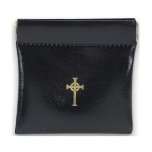1670-01 Black Flexible Rosary Case