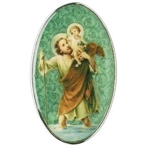 602074 2" St Christopher Visor Clip