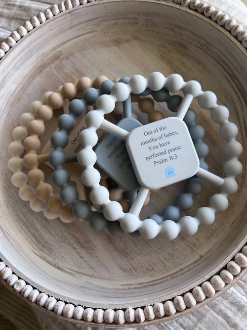 Psalm of Praise Teether-White