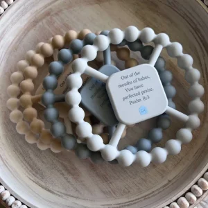 Psalm of Praise Teether-Beige