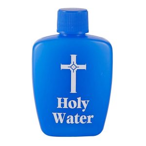 L0467 2oz Blue Holy Water Bottle