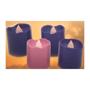 AD-VT2S4 LED Votive Advent Candle S