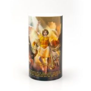 c-4703 LED Candle Archangels 4 x 7