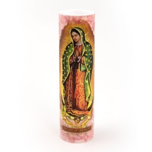 C-8031 LED Candle Virgin of Guadalu