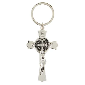 J0630 Saint Benedict Crucifix Keychain