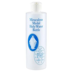 N5014 Miraculous Medal Holy Water Bottle
