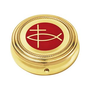 RS130 Ichthus Cross Pyx