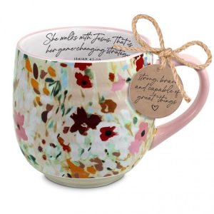 18560 Mug Walks With Jesus Game Changing 18 Oz