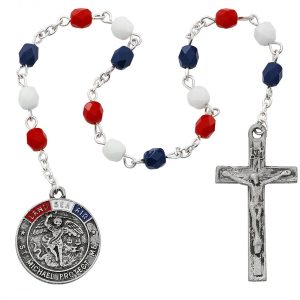 CH127 MILITARY CHAPLET, CARDED