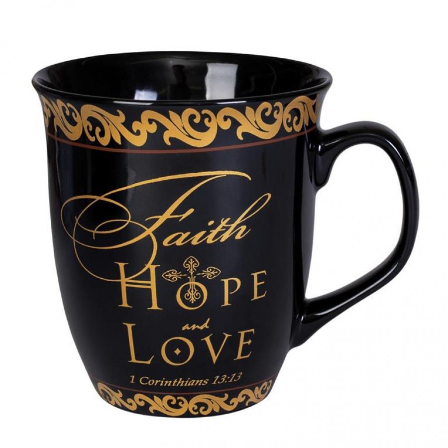 MUG104FHL Faith Hope Love Ceramic 16 Oz Mug