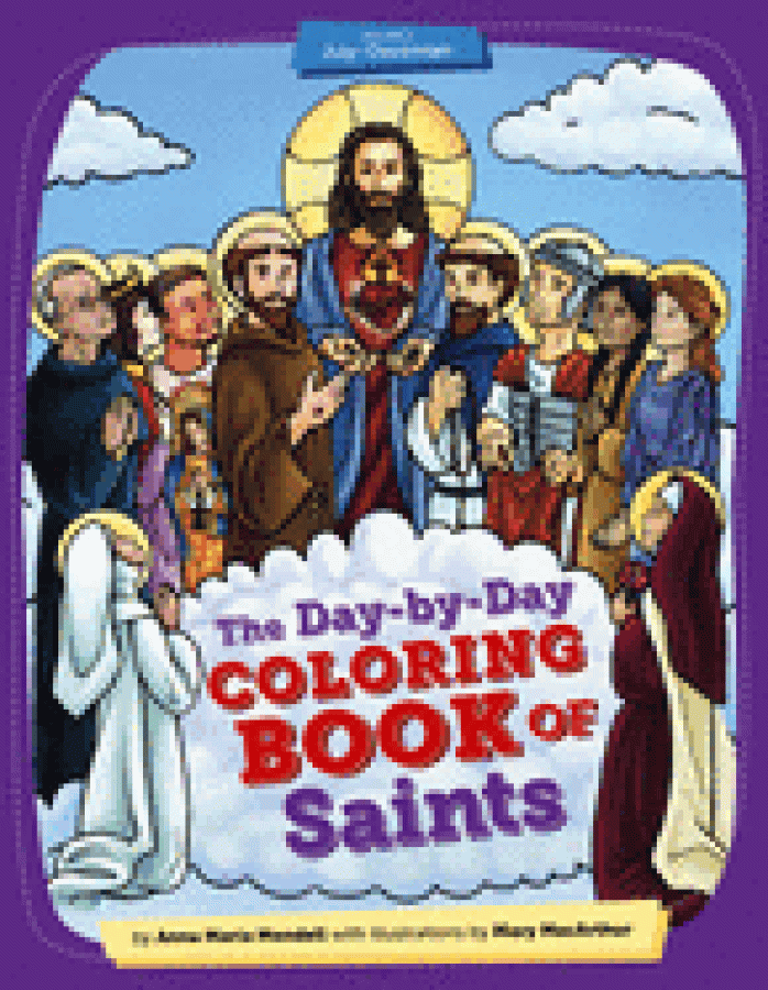 DAY BY DAY COLORING BOOK OF SAINTS VOLUME 2